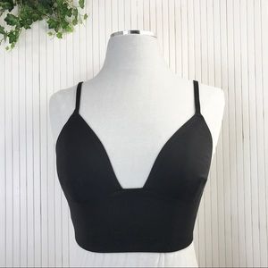 NWOT Free People Intimately Sage Longline Bralette